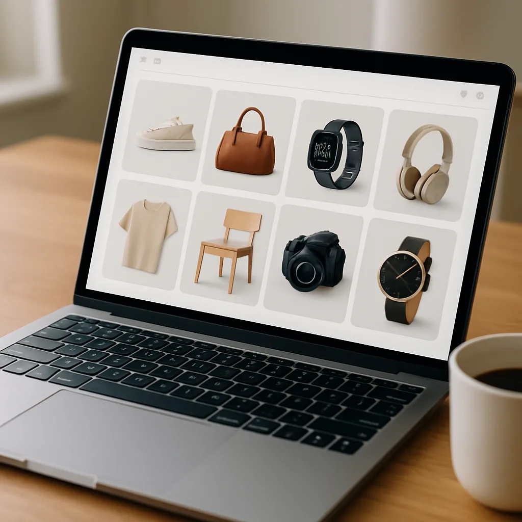 Interface d'une boutique en ligne Adobe Commerce développée par une agence Magento à Bordeaux